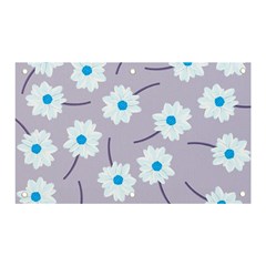 Flower Pattern Background Banner And Sign 5  X 3 