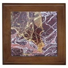 Marble Pattern Texture Rock Stone Surface Tile Framed Tile