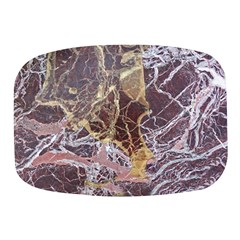 Marble Pattern Texture Rock Stone Surface Tile Mini Square Pill Box