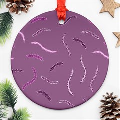 Feather Ornament (round) by nateshop