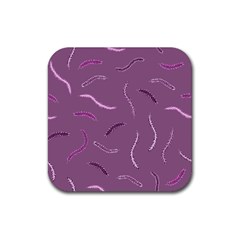 Feather Rubber Coaster (square) by nateshop