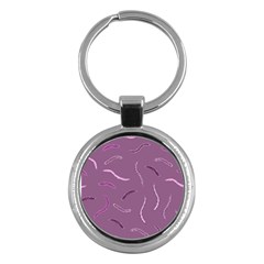 Feather Key Chain (round) by nateshop