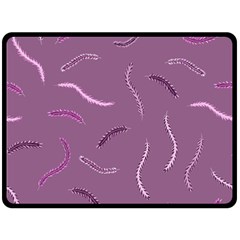 Feather Fleece Blanket (large)  by nateshop