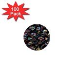 Floral 1  Mini Magnets (100 pack)  Front