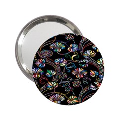 Floral 2 25  Handbag Mirrors by nateshop