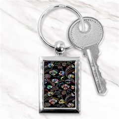 Floral Key Chain (rectangle) by nateshop