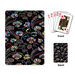 Floral Playing Cards Single Design (rectangle) by nateshop