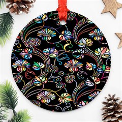 Floral Ornament (round) by nateshop