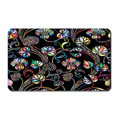 Floral Magnet (rectangular) by nateshop