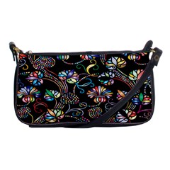 Floral Shoulder Clutch Bag by nateshop