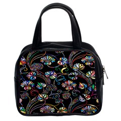 Floral Classic Handbag (two Sides) by nateshop