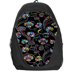 Floral Backpack Bag by nateshop