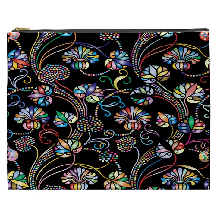 Floral Cosmetic Bag (XXXL)