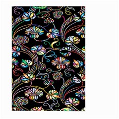 Floral Large Garden Flag (two Sides) by nateshop