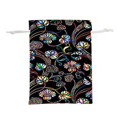 Floral Lightweight Drawstring Pouch (s) by nateshop