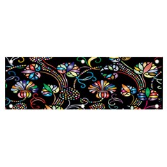 Floral Banner And Sign 6  X 2  by nateshop