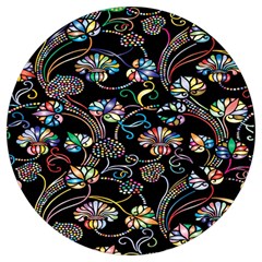 Floral Round Trivet by nateshop