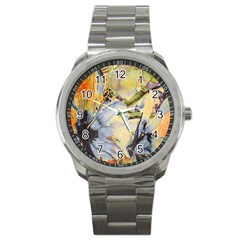 Flower Sport Metal Watch by nateshop