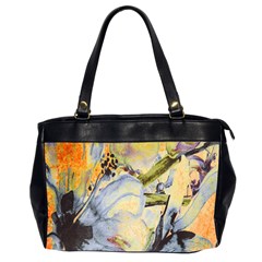 Flower Oversize Office Handbag (2 Sides) by nateshop