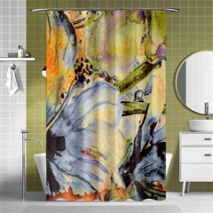 Flower Shower Curtain 48  X 72  (small)  by nateshop