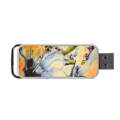 Flower Portable Usb Flash (two Sides) by nateshop