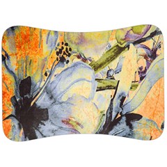 Flower Velour Seat Head Rest Cushion by nateshop