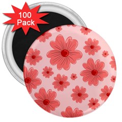 Flowers 3  Magnets (100 Pack) by nateshop