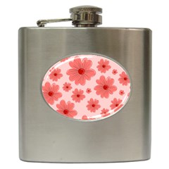 Flowers Hip Flask (6 Oz) by nateshop