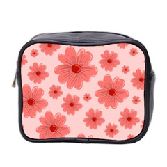 Flowers Mini Toiletries Bag (two Sides) by nateshop