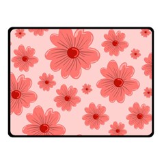 Flowers Fleece Blanket (small) by nateshop