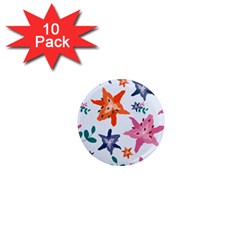 Flowers-5 1  Mini Magnet (10 Pack)  by nateshop