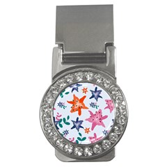 Flowers-5 Money Clips (cz)  by nateshop