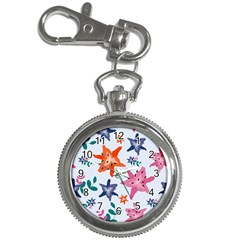 Flowers-5 Key Chain Watches by nateshop