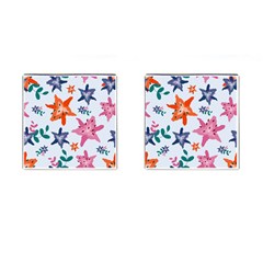 Flowers-5 Cufflinks (square) by nateshop