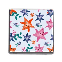 Flowers-5 Memory Card Reader (square 5 Slot) by nateshop