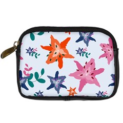 Flowers-5 Digital Camera Leather Case by nateshop