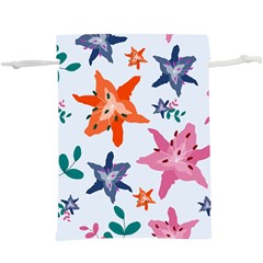 Flowers-5  Lightweight Drawstring Pouch (xl) by nateshop