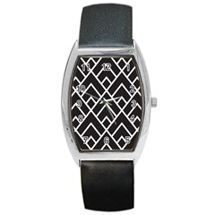 Geometry Barrel Style Metal Watch by nateshop