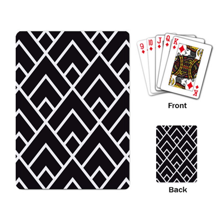 Geometry Playing Cards Single Design (Rectangle)