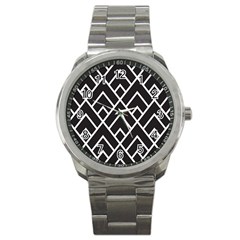 Geometry Sport Metal Watch by nateshop