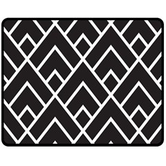 Geometry Fleece Blanket (medium)  by nateshop