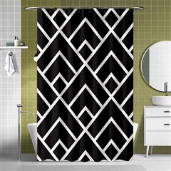 Geometry Shower Curtain 48  X 72  (small)  by nateshop