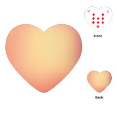 Gradient Playing Cards Single Design (heart) by nateshop