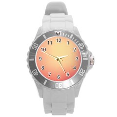 Gradient Round Plastic Sport Watch (l) by nateshop