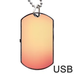 Gradient Dog Tag Usb Flash (one Side) by nateshop