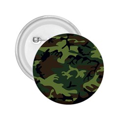 Green Brown Camouflage 2 25  Buttons by nateshop