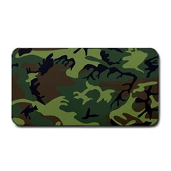 Green Brown Camouflage Medium Bar Mats by nateshop