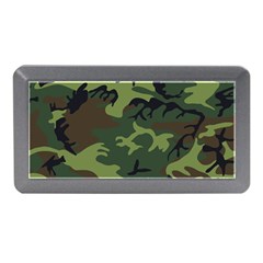 Green Brown Camouflage Memory Card Reader (mini) by nateshop