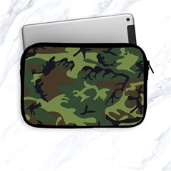 Green Brown Camouflage Apple Ipad Mini Zipper Cases by nateshop