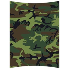 Green Brown Camouflage Back Support Cushion by nateshop